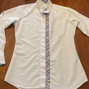 Equestrian Apparel Show Shirt Ladies Size 32 Essex Classics